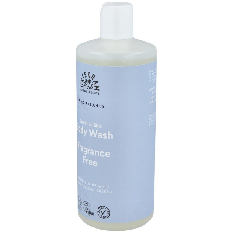 Fragance Free Gel de Baño 500ml. Eco Vegan - Urtekram