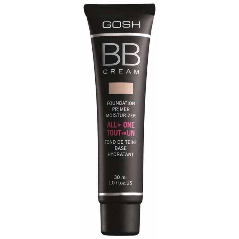 Bb Cream Foundation Primer Moisturizer 02 Beige 30ml - Gosh Copenhagen