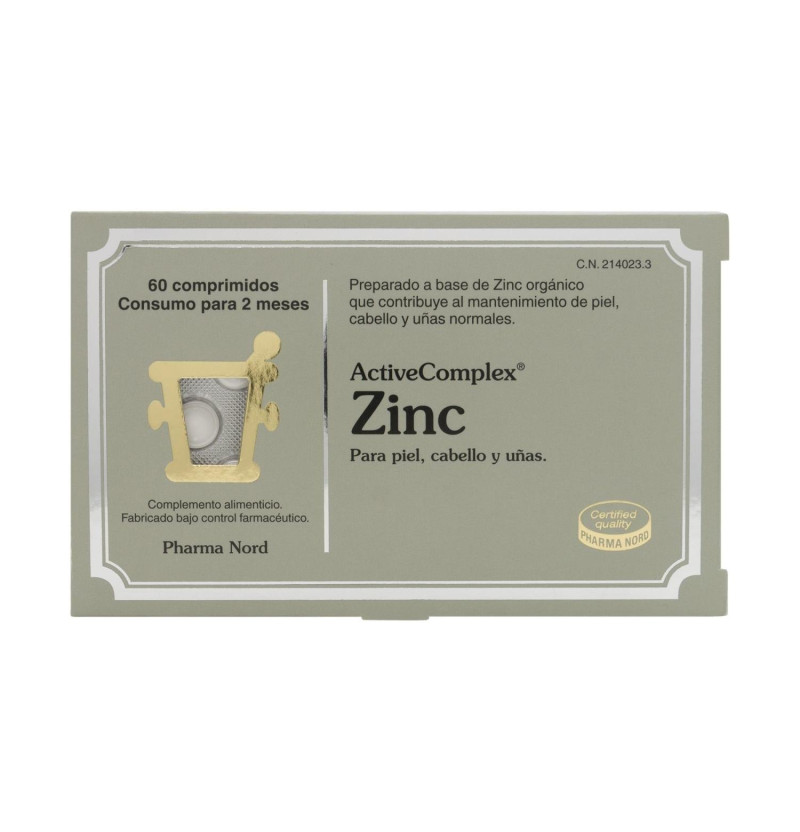 Activecomplex Zinc (60 Comprimidos) - Pharma Nord