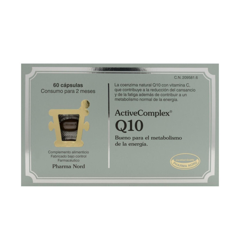 Activecomplex Q10 (60 Cápsulas) - Pharma Nord