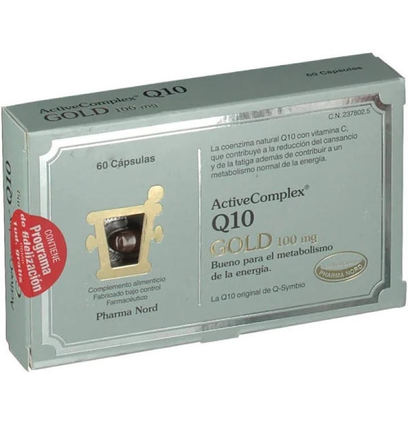 Activecomplex Q10 Gold (60 Cápsulas) - Pharma Nord
