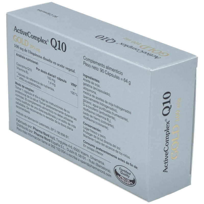 Activecomplex Q10 Gold 90 Caps Pharmanor - Pharma Nord
