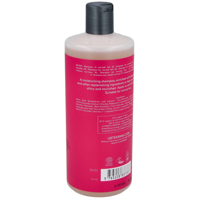 Champú Rosas Cabello Normal 500ml - Urtekram