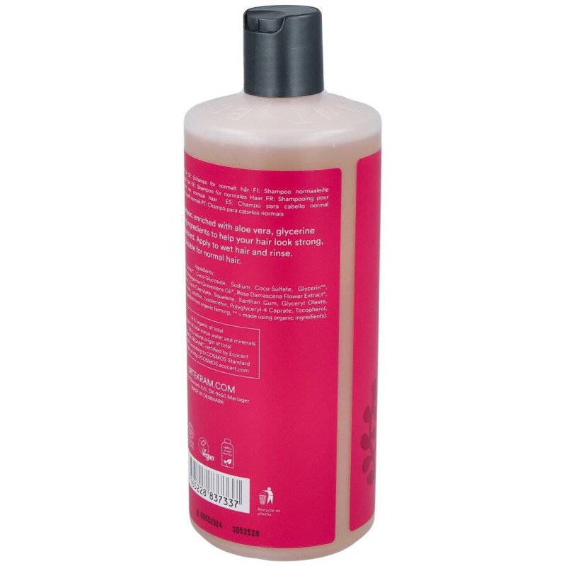 Champú Rosas Cabello Normal 500ml - Urtekram