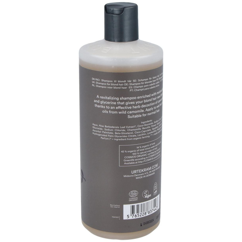 Champú Manzanilla Cabello Rubio 500ml - Urtekram