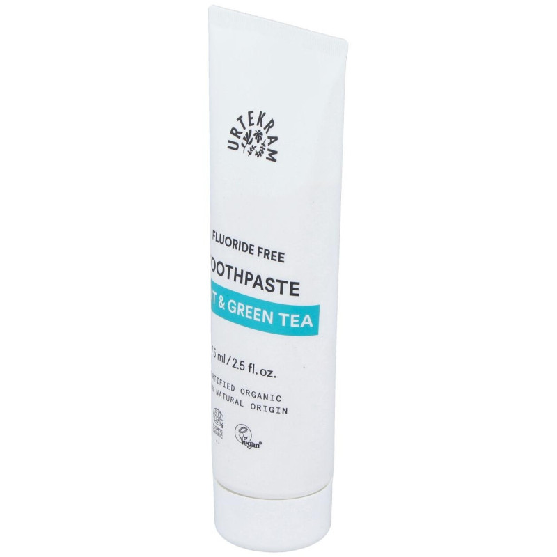 Dentifrico Menta - Te Verde 75ml - Urtekram