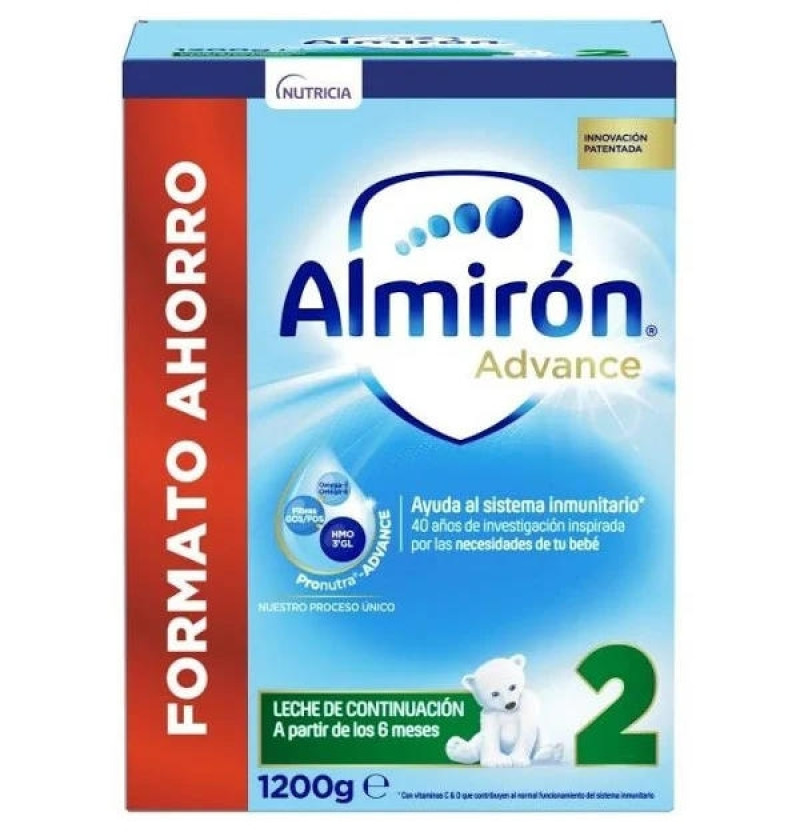 Almiron Advance + Pronutra 2 (1 Envase 1200 g) - Danonenutricia
