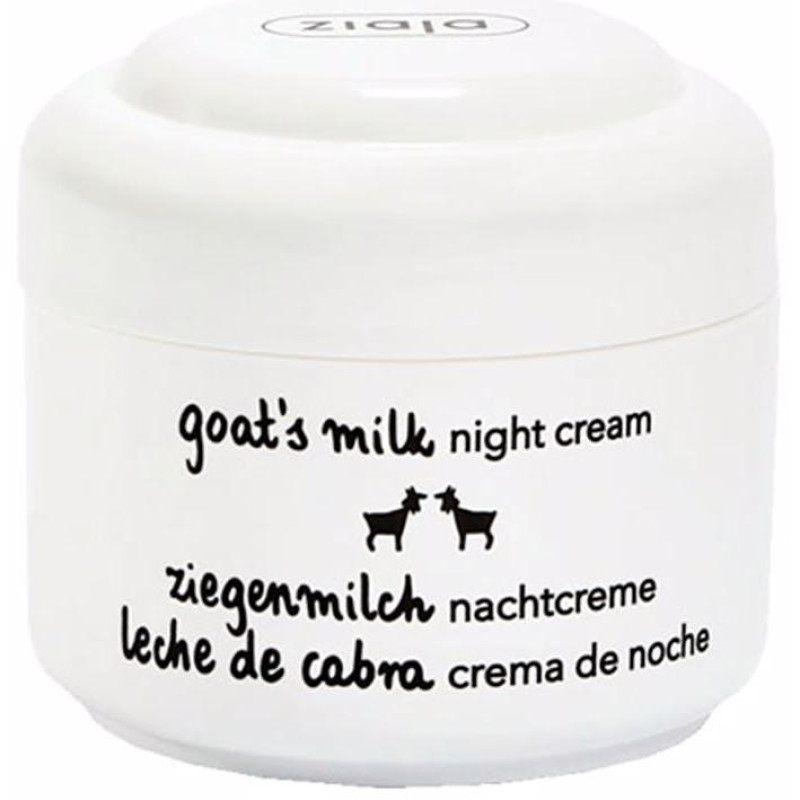 Leche de Cabra Crema Facial de Noche 50 ml - Ziaja