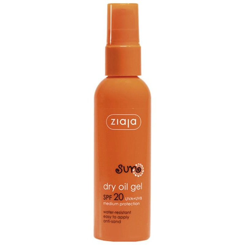 Sun Gel Protector Solar de Aceite Seco Spf20 90 ml - Ziaja