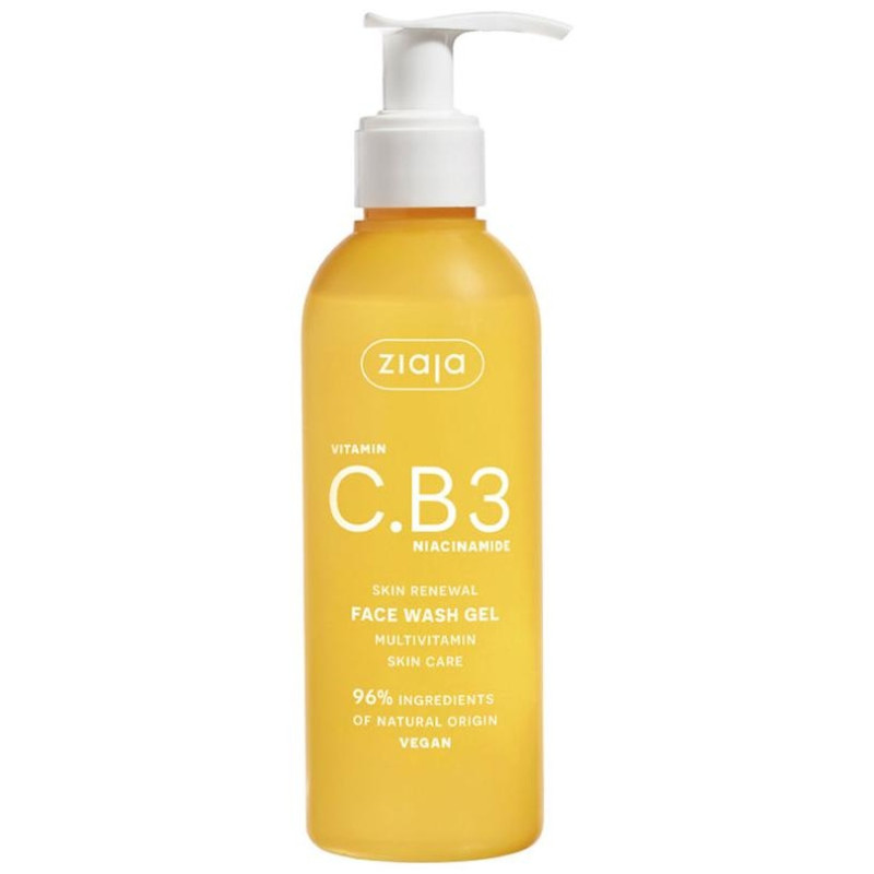 Vitamina C.b3 Niacinamida Gel Limpiador Facial 190 ml - Ziaja