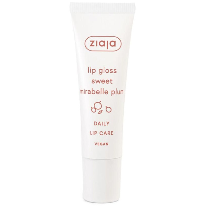 Bálsamo Labial con Brillo Sweet Mirabelle Plum 12 ml - Ziaja
