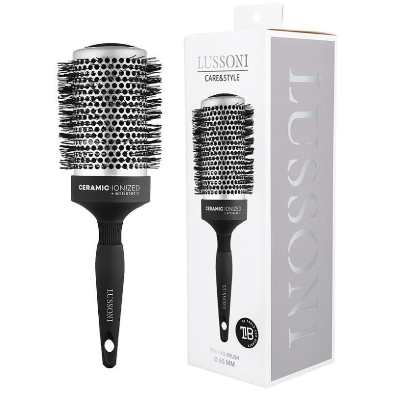 Care y Style Round Silver Styling Brush 65mm 1ud - Lussoni