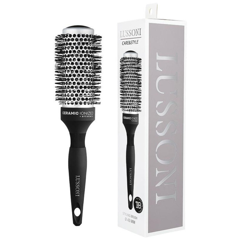 Care y Style Round Silver Styling Brush 43mm 1ud - Lussoni