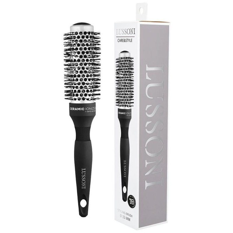 Care y Style Round Silver Styling Brush 33mm 1ud - Lussoni