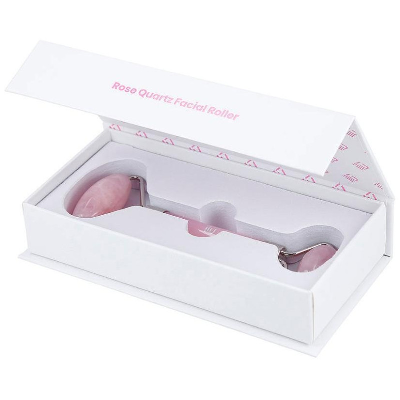 Ilū Facial Roller Rose Quartz 1Ud