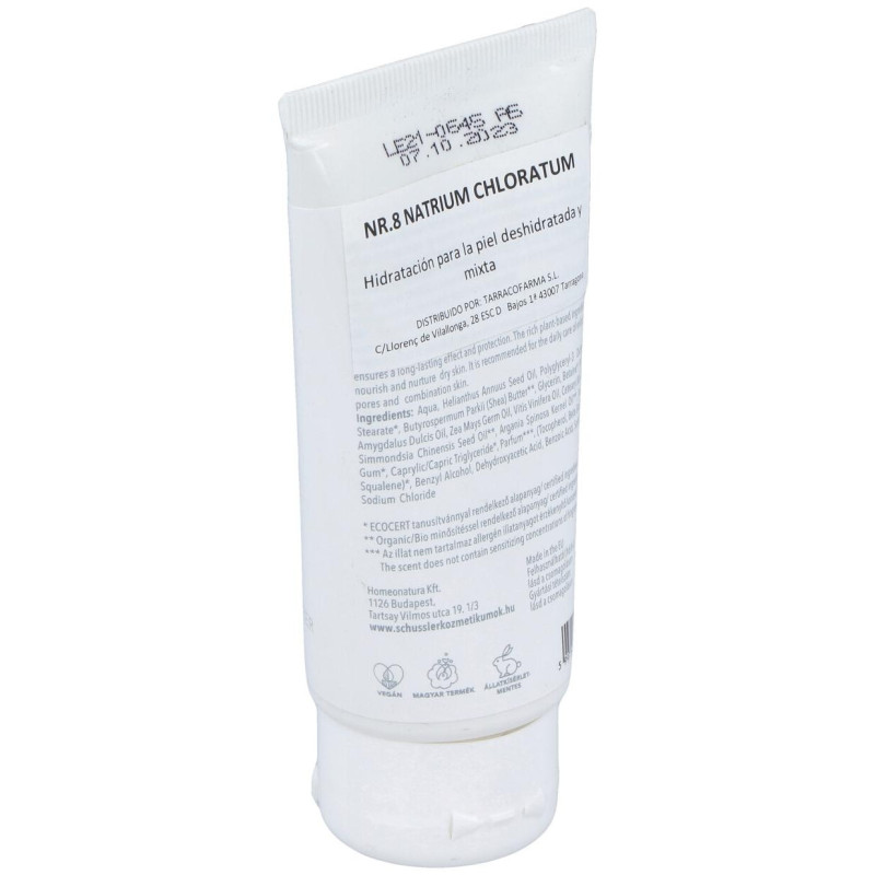 Schussler Natur Nº8 Natrium Chloratum Crema 75Ml.