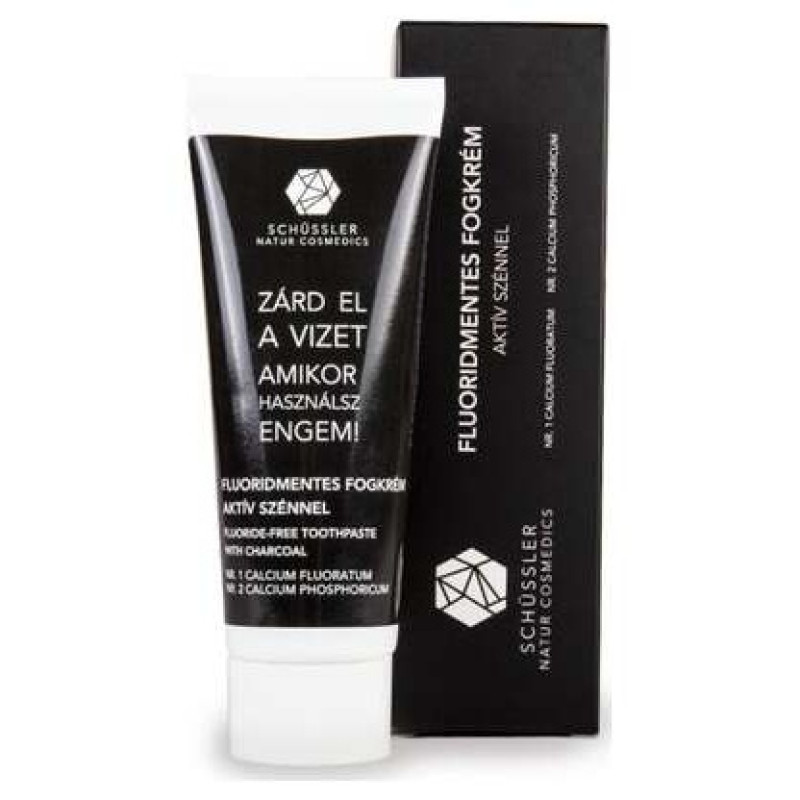 Schüssler Natur Dentífrico Con Carbón Activo Y Sin Flúor 75Ml
