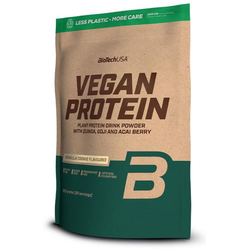 Vegan Protein Vainilla-Cookies 500 Gr