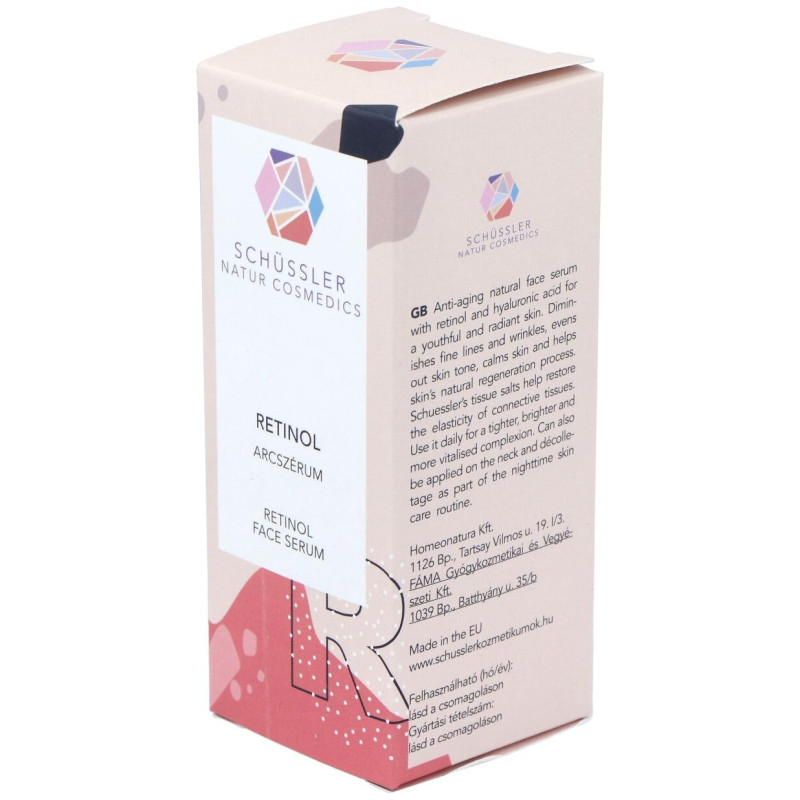 Schussler Natur Serum Facial Retinol 1% 30Ml.