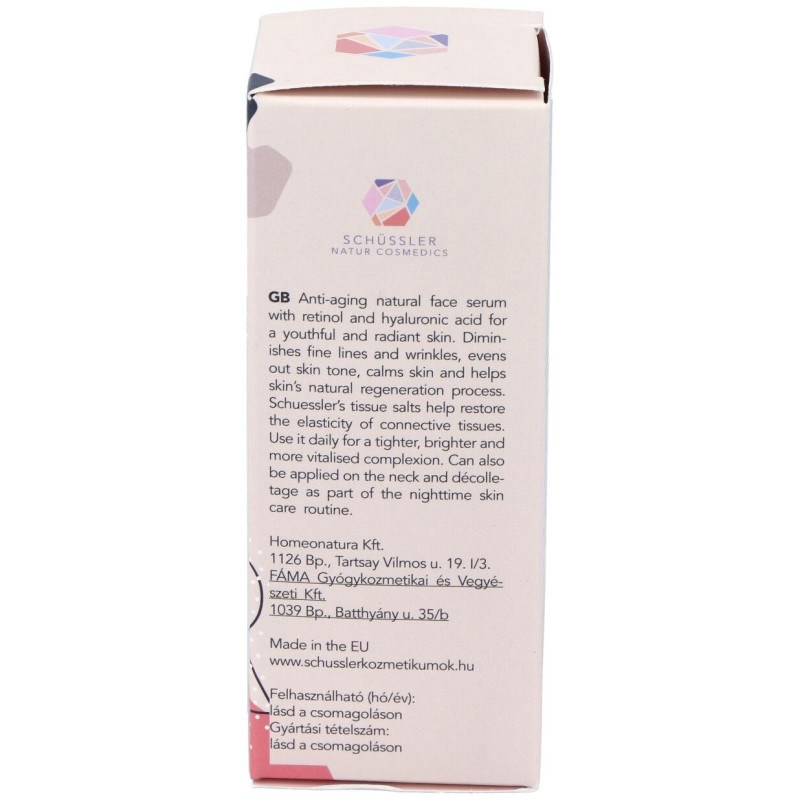 Schussler Natur Serum Facial Retinol 1% 30Ml.