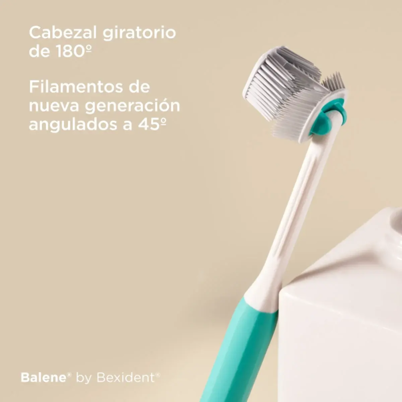 Balene Cepillo Dental Verde Dureza Media - Isdin