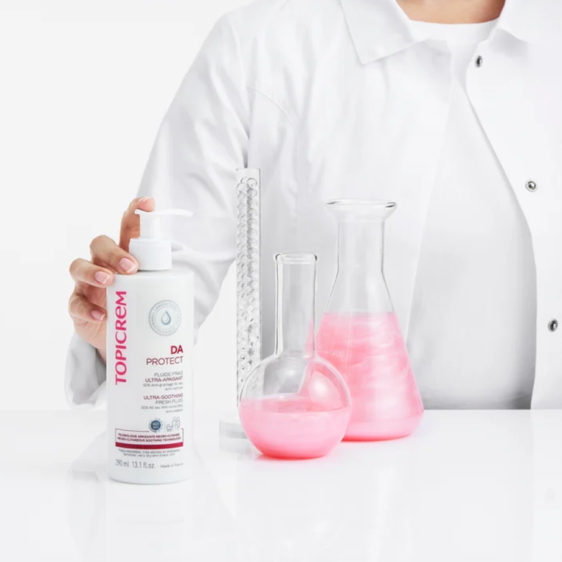 DA Protect Fluido Calmante, 390 ml. - Topicrem 