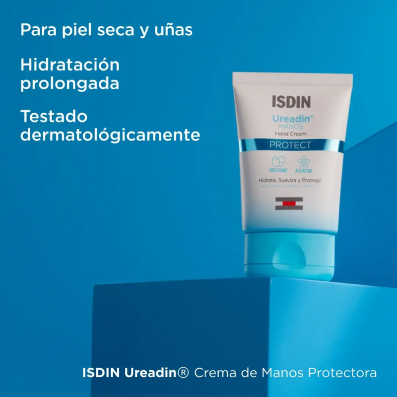 Duplo Ureadin Crema de Manos Protectora, 50 ml. + 50 ml. - Isdin