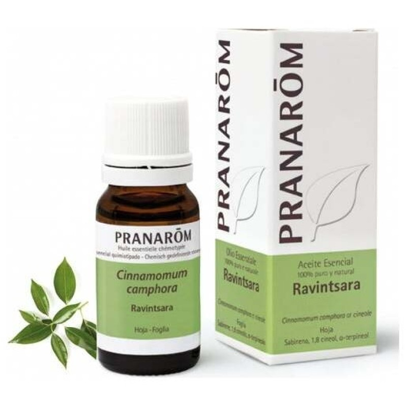 Pranarom Aeqt Top Naturales Ravintsara Hoja 10ml - Sin Marca