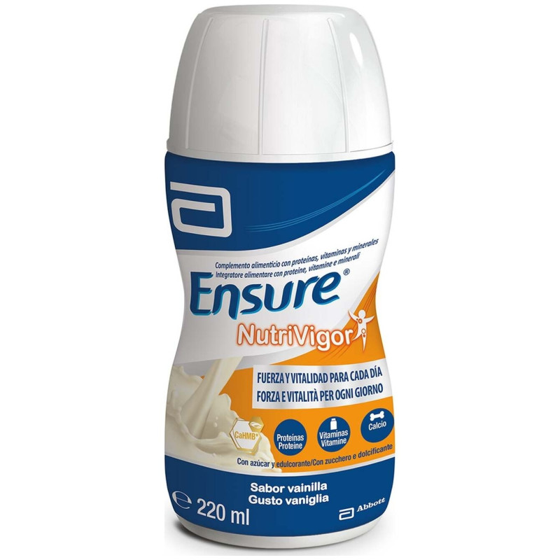 ® Nutrivigor Sabor Vainilla 4x220ml - Ensure