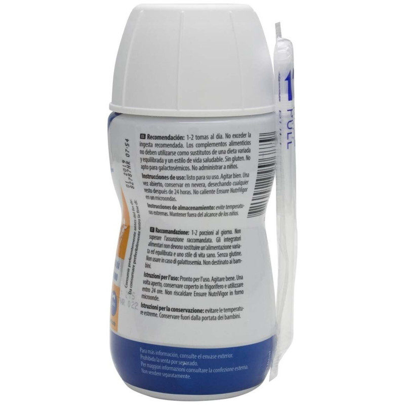 ® Nutrivigor Sabor Vainilla 4x220ml - Ensure