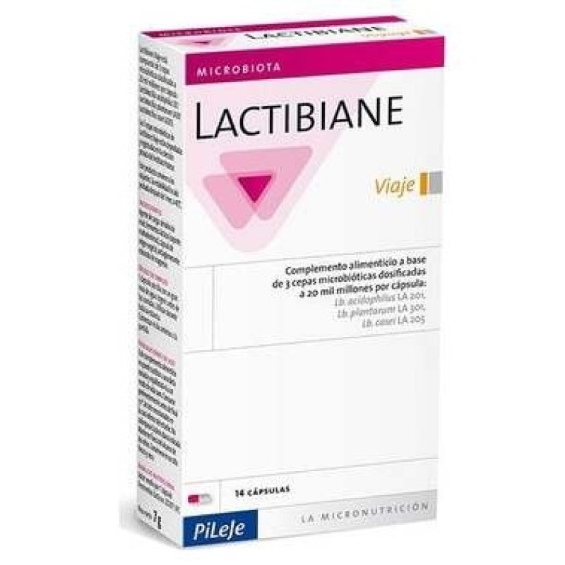 Lactibiane Voyage 14 Caps Pileje - Sin Marca