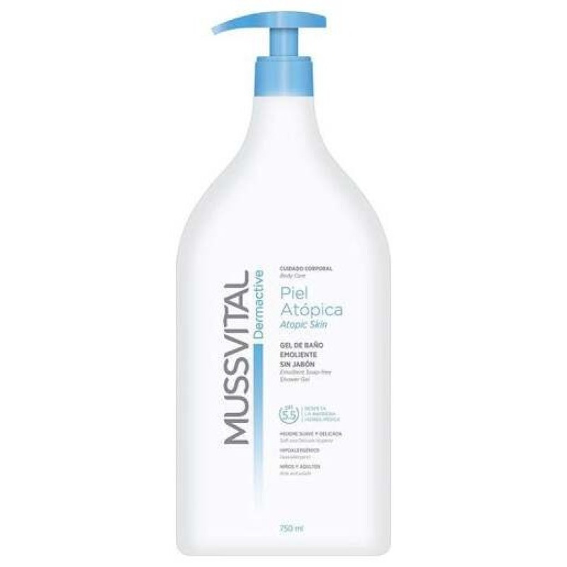 Dermactive Emoliente Piel Atópica Gel de Baño 750ml - Mussvital