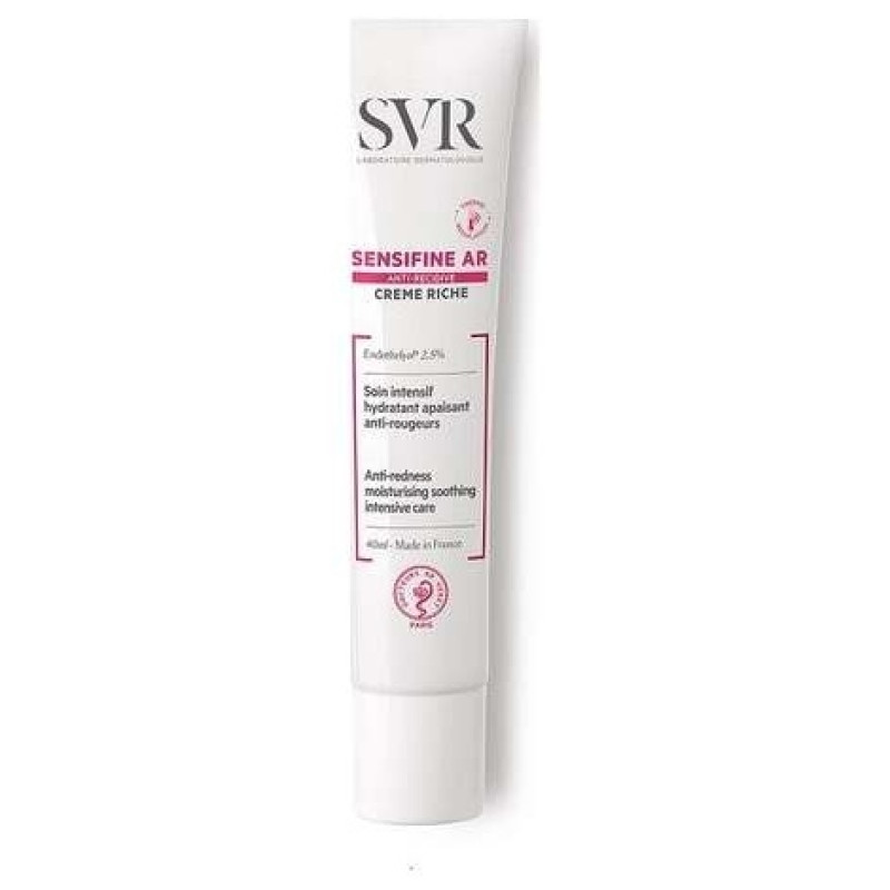 Svr Sensifine Ar Crème Riche Crema Rica Hidratante Calmante Anti - Rojeces 40ml - Sensifine
