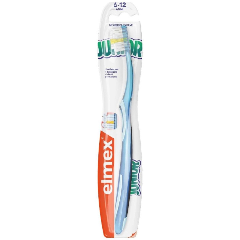Elmex Junior Cepillo Dental Suave 6 - 12 Años 1ud - Sin Marca