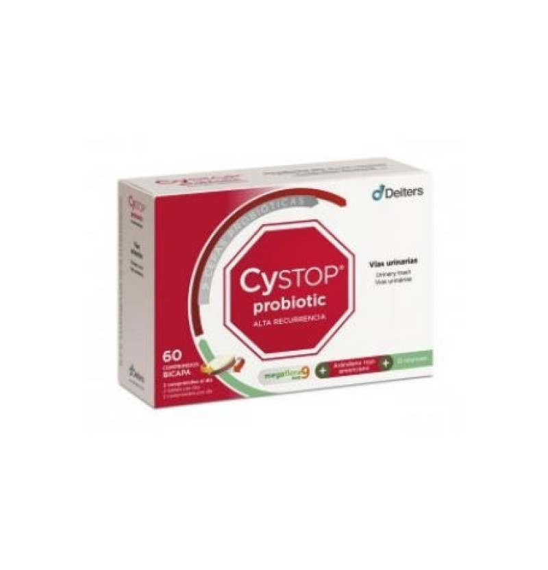 Cystop Probiotic Alta Recurrencia (60 Comprimidos Bicapa) - Laboratorio Deiters
