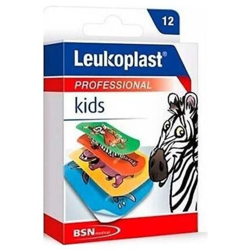 Coverplast Kids Zoo 12 Unidades Surtido - Leukoplast