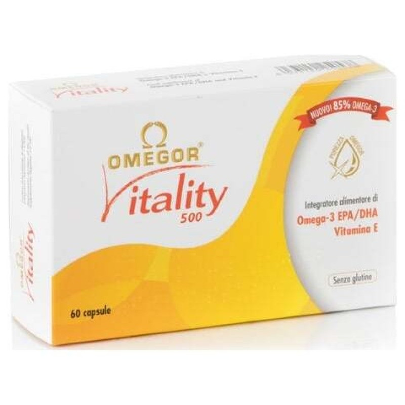 Omegor Vitality 500 60cap - Uga Nutraceuticals