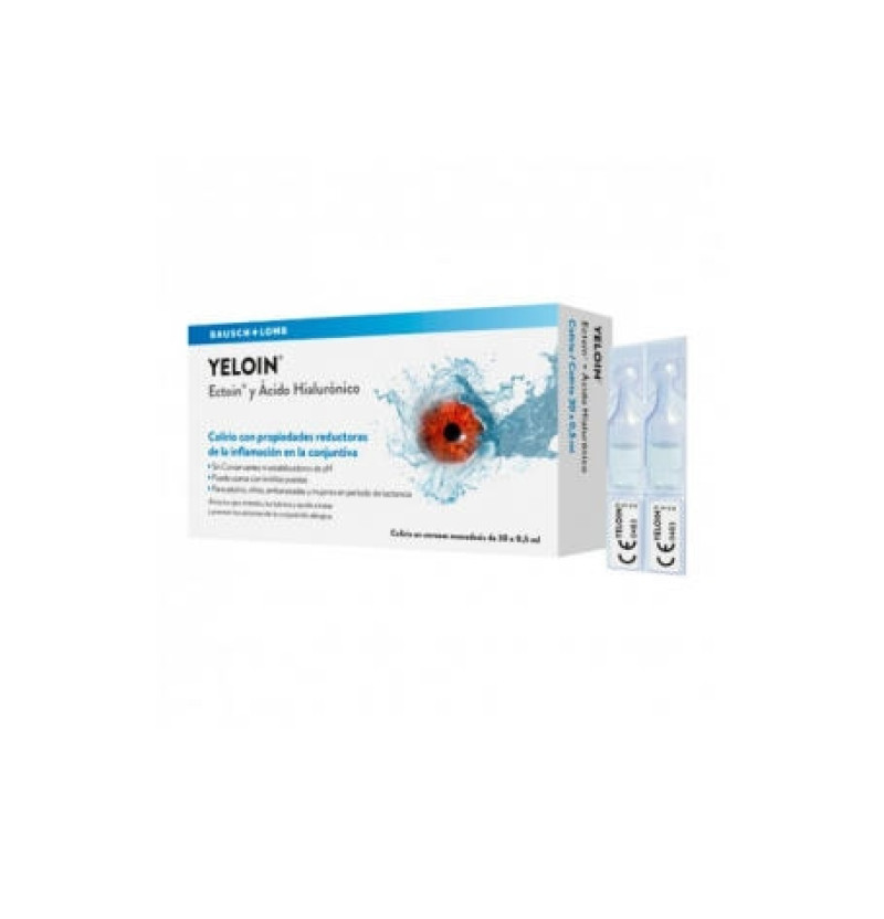 Yeloin Colirio Monodosis 30 X 0.5 ml - Bausch & Lomb