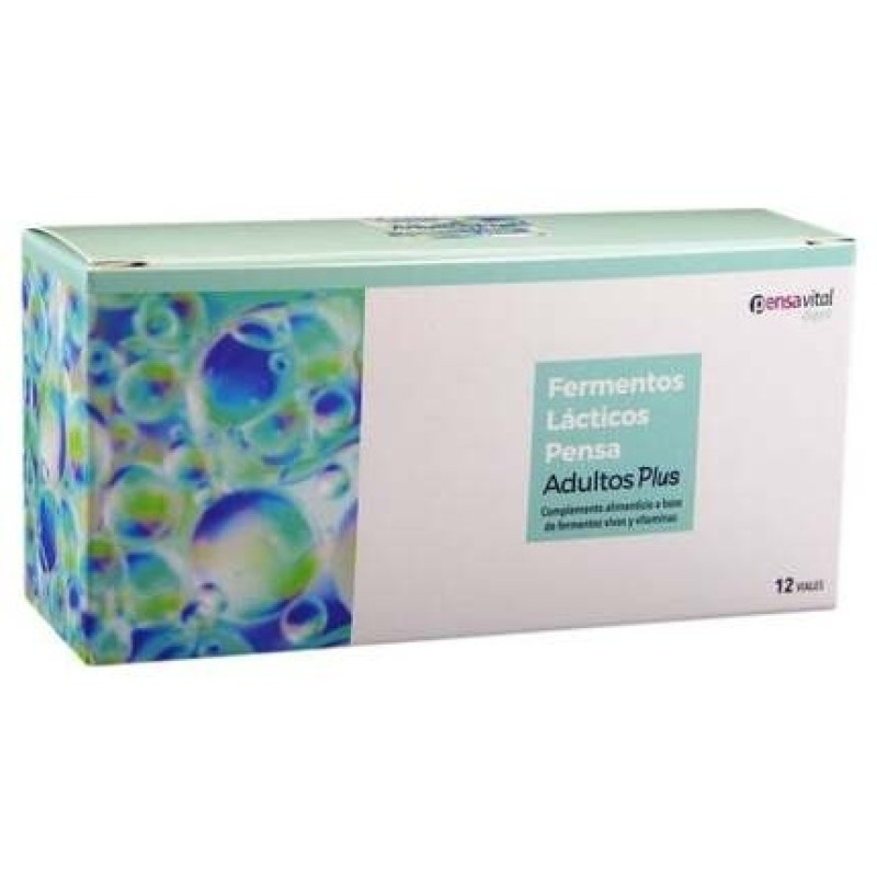 Lacticos Pensa Adultos Plus 12 Viales - Fermentos