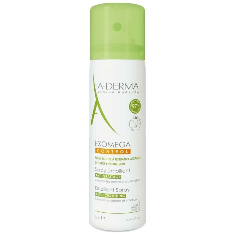 Exomega Control Anti - Rascado Spray Emoliente 50ml - A-derma