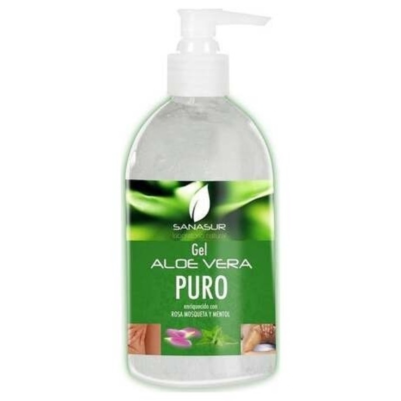 Sanasur Gel Aloe Rosa Mosq Mentol 500Ml