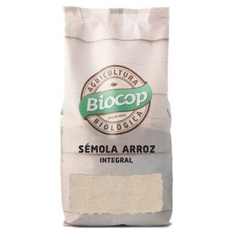 Semola de Arroz Integral 500gr. Bio - Biocop