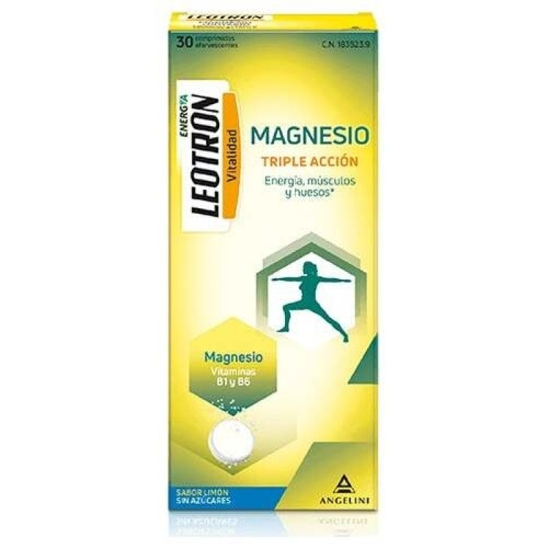 Magnesio 54 Comprimidos Efervescentes - Leotron