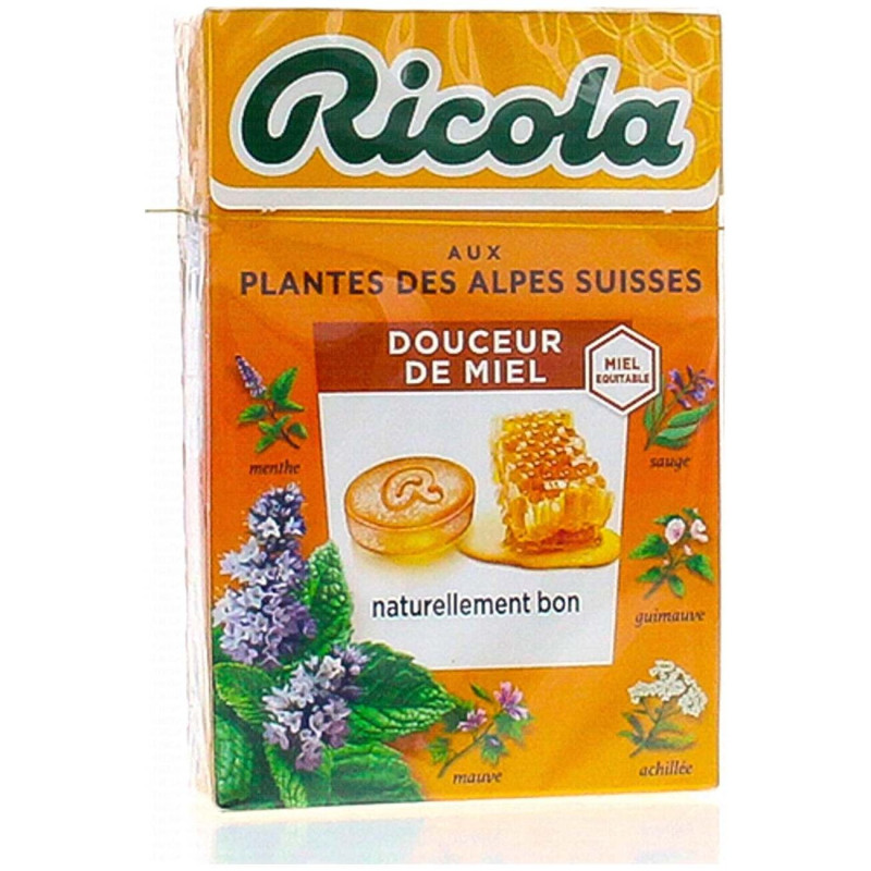 Caramelos de Hierbas Suizas Sabor a Miel 50g - Ricola