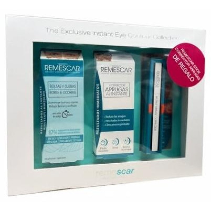Remescar Pack Bolsas Ojeras + Corrector Arrugas + Stick