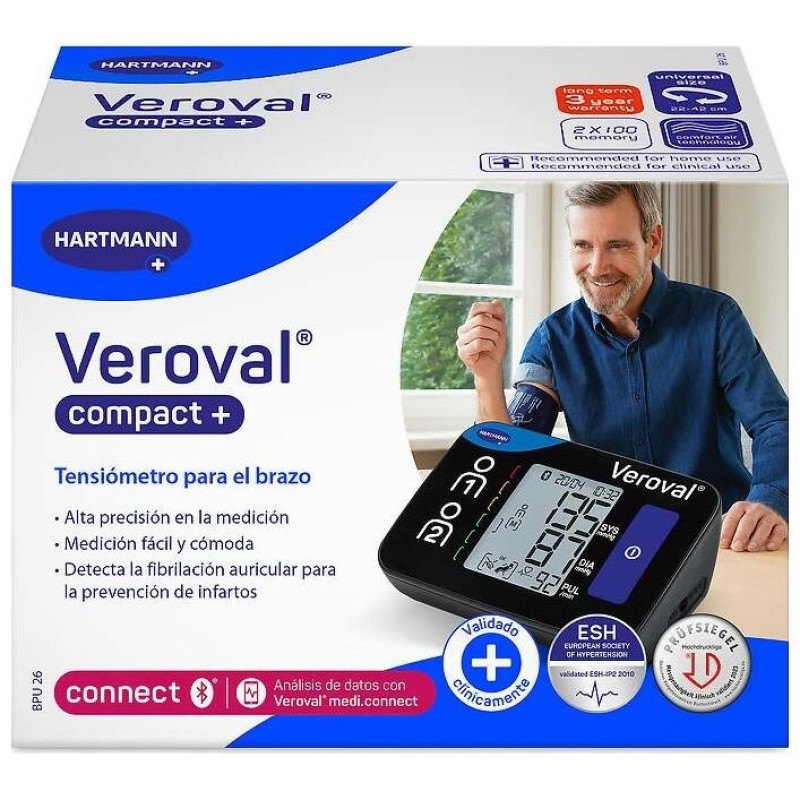 Hartmann Veroval Compact+ Monitor de Presión Arterial - Otras Marcas