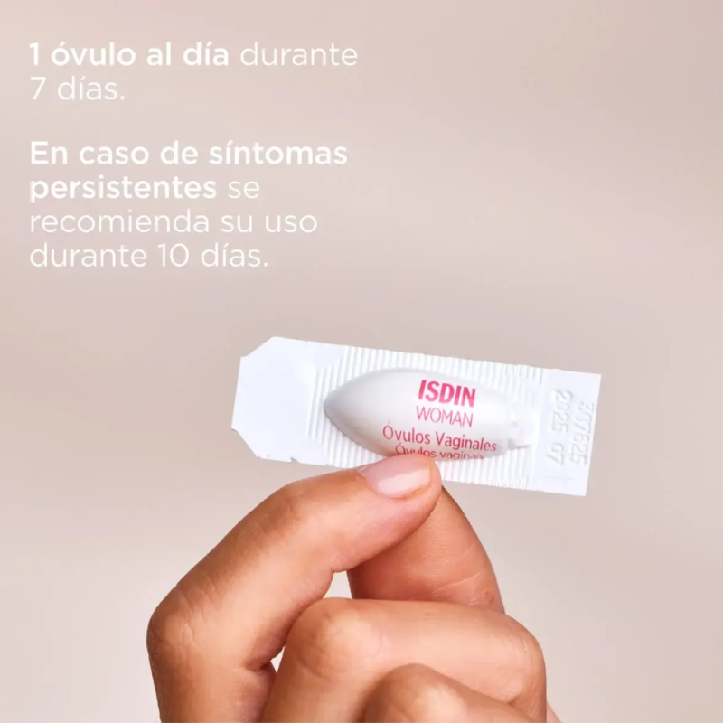 Woman Isdin Ovulos Vaginales, 7 un. de 2 gr. - Isdin 
