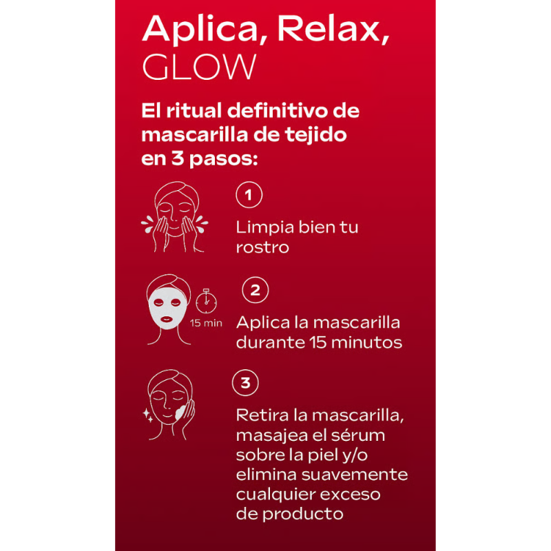 EXO Sheet Mask Reafirmante con Granada, 1 unidad - Weleda