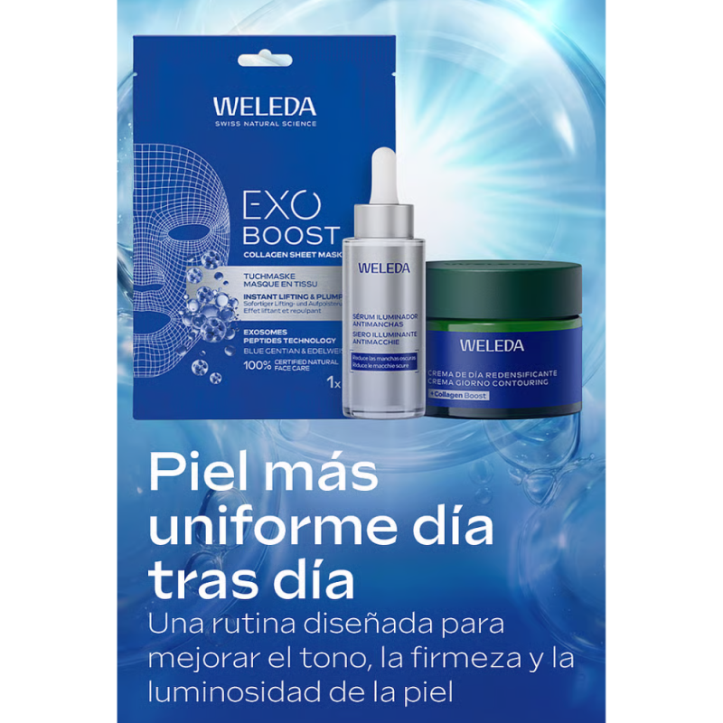 Protocolo Antimanchas con Genciana Azul y Edelweiss - Weleda