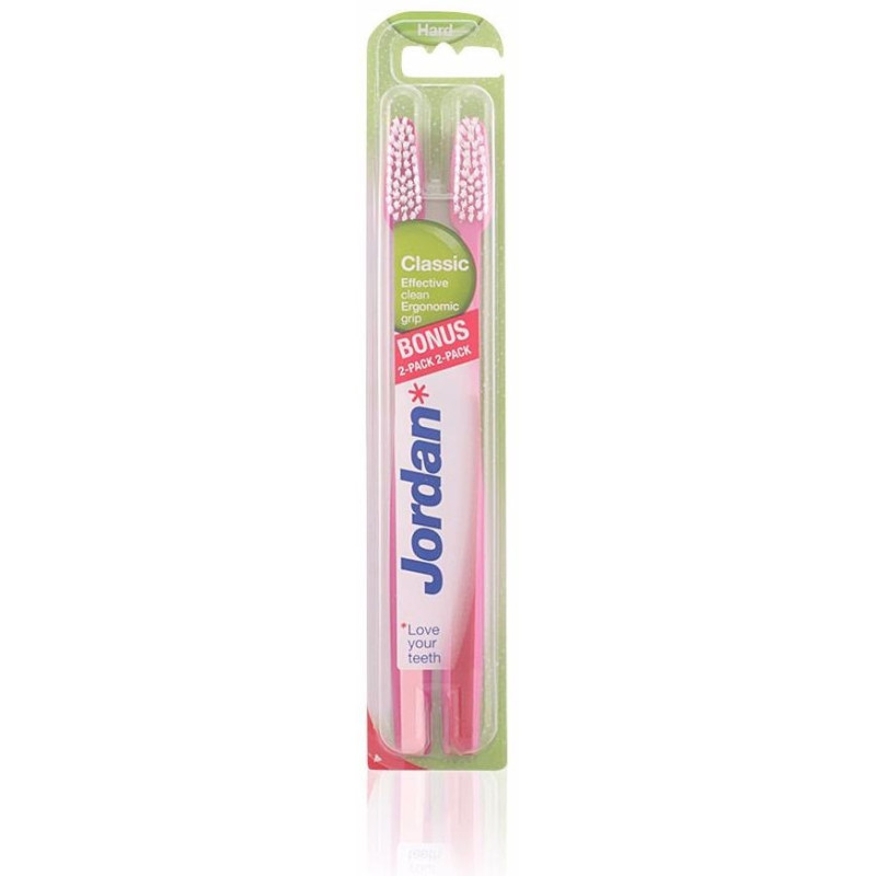 Jordan Cepillo Dental Classic Duro Pack 2Uds